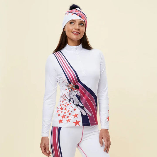 Rossignol Infini Compression Race Tights Neon Red Base layer  bottoms/thermal leggings : Snowleader