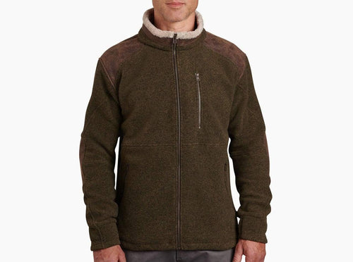 Olive / MED Kuhl Men's ALPENWURX™ Fleece Jacket Kuhl