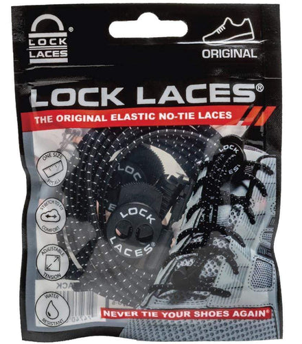 Lock Laces Black Laces Lock Laces