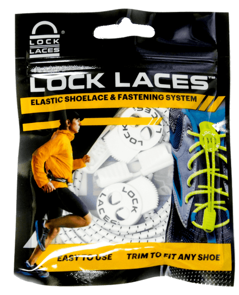 Lock Laces Black Solid