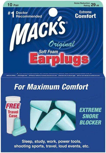 Mack's Original Soft Foam Ear Plugs Liberty Mountain Sports