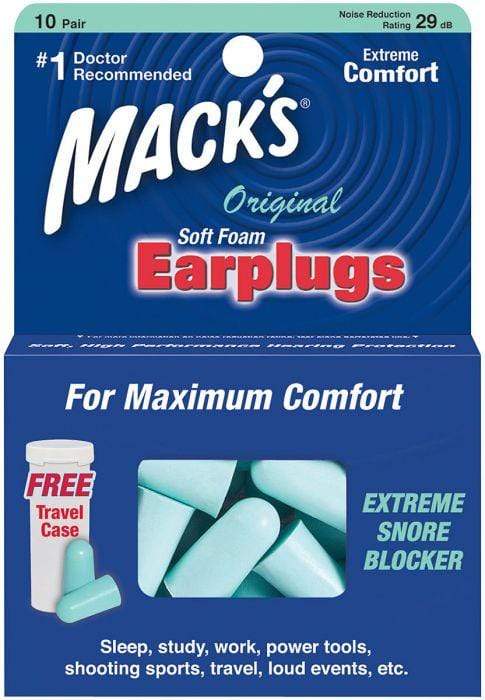 Mack's Original Soft Foam Ear Plugs Liberty Mountain Sports