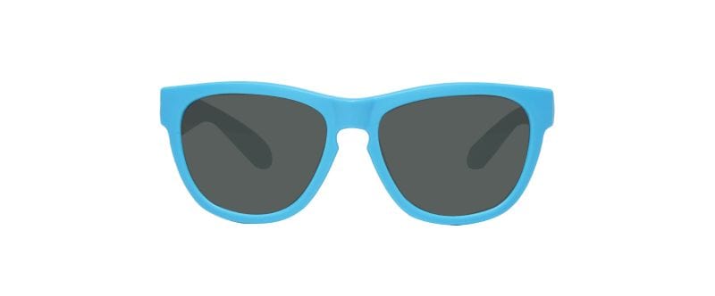 Load image into Gallery viewer, Baby Blue / Ages 0-3 Minishades Polarized Sunglasses Baby Blue - Kids&#39; MINISHADES
