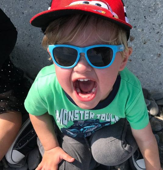 Baby Blue / Ages 0-3 Minishades Polarized Sunglasses Baby Blue - Kids' MINISHADES
