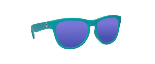 Knockaround Frosted Rubber Mint/Polarized Aqua Premium Sunglasses