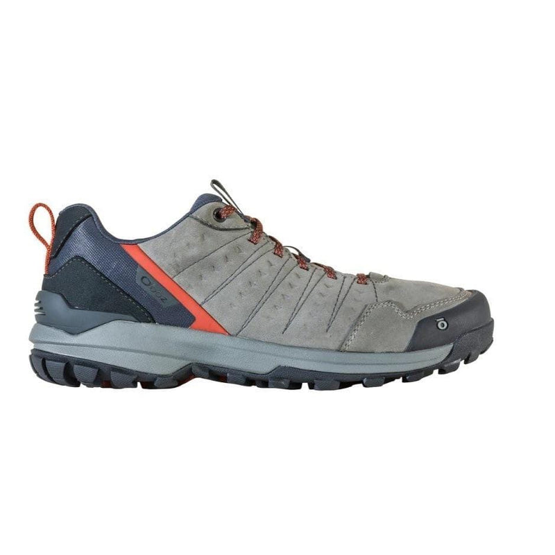 Load image into Gallery viewer, Steel / 9 Oboz Men&#39;s Sypes Low Leather Waterproof Hiking Shoes Oboz
