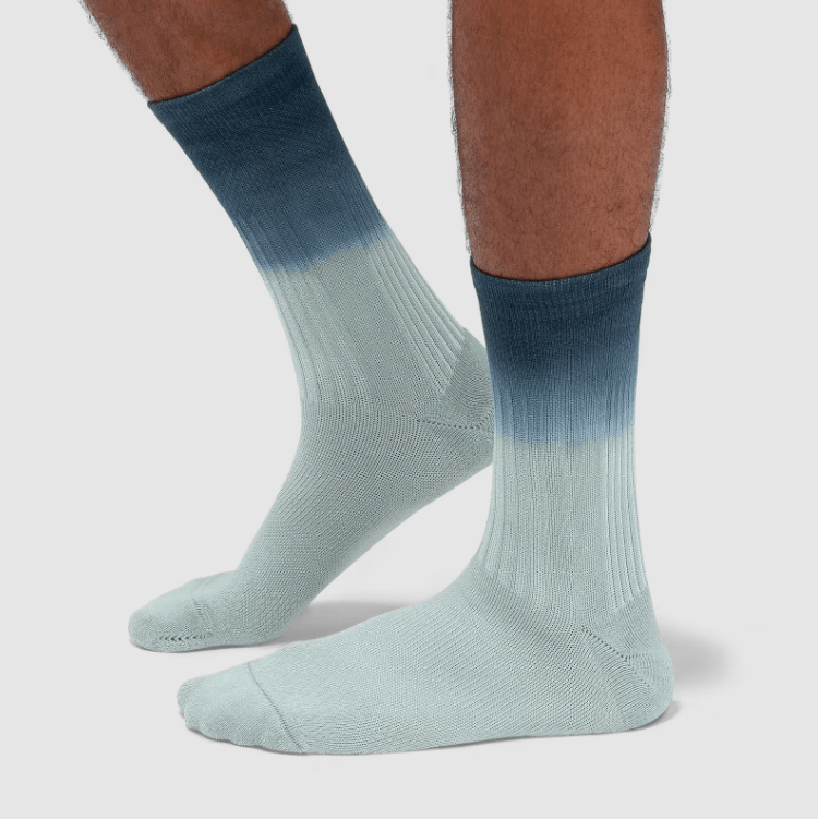 Load image into Gallery viewer, Moss | Navy / MED On All-Day Sock - Men&#39;s On Running
