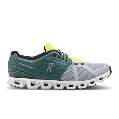 Olive | Alloy / 8 On Cloud 5 in Olive | Alloy - Men's On