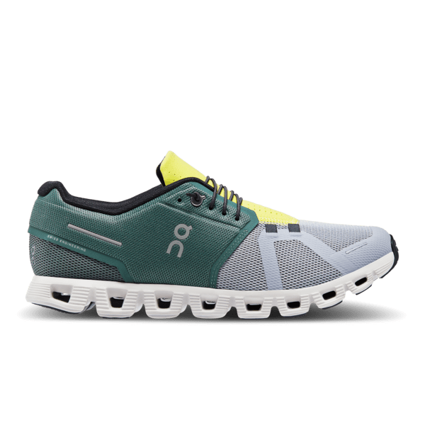 Load image into Gallery viewer, Olive | Alloy / 8 On Cloud 5 in Olive | Alloy - Men&#39;s On

