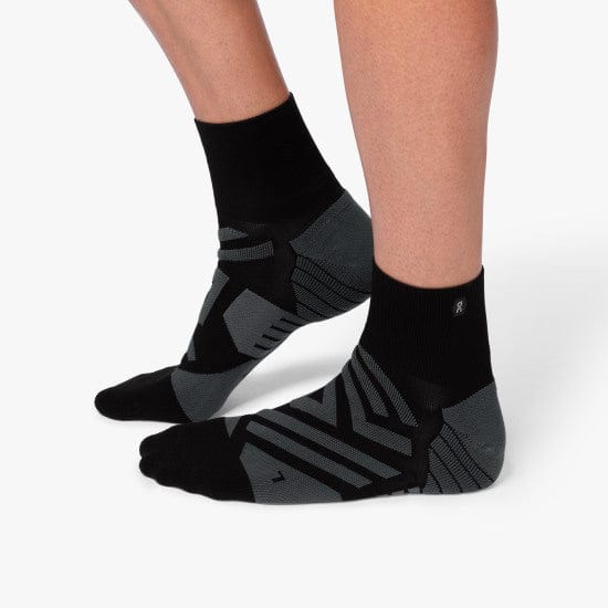 Load image into Gallery viewer, On Performance Mid Sock Black | Shadow - Men&#39;s On Running
