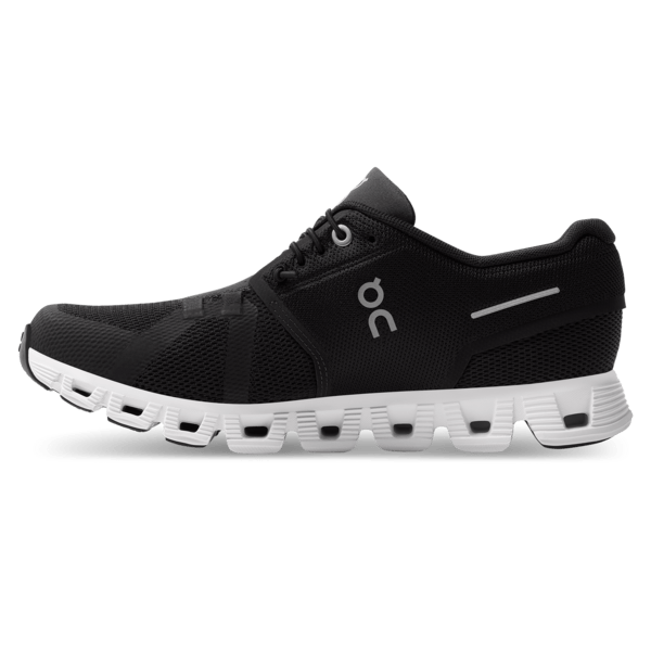 Load image into Gallery viewer, On Running Cloud 5 Shoes in Black | White - Men&#39;s On Running
