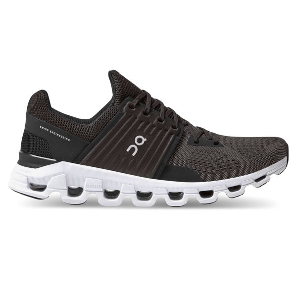 Load image into Gallery viewer, Black | Rock / 8 On Running Cloudswift Shoes in Black | Rock - Men&#39;s On Running
