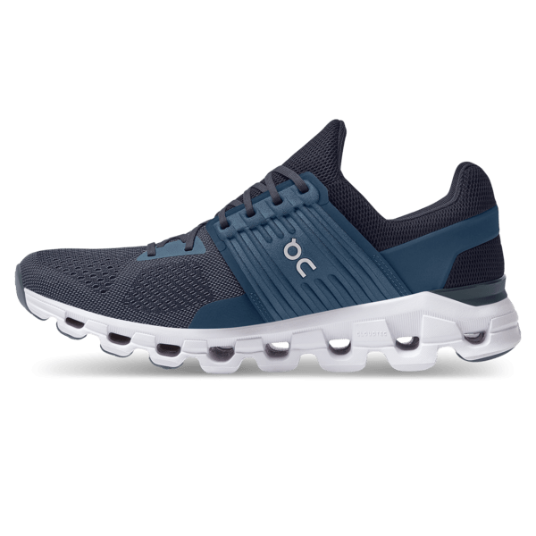 Load image into Gallery viewer, On Running Cloudswift Shoes in Denim | Midnight - Men&#39;s On Running
