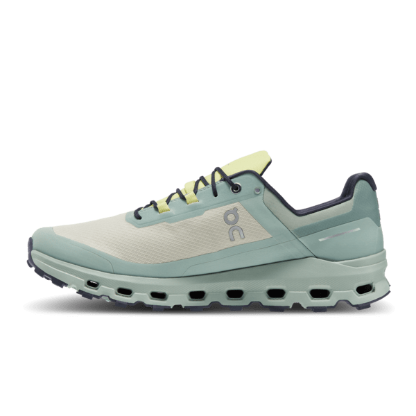 Load image into Gallery viewer, On Running Cloudvista Waterproof in Chalk | Moss - Men&#39;s On Running
