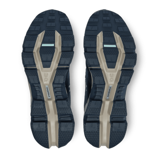 On Running Cloudwander Waterproof Navy | Desert - Women's On Running