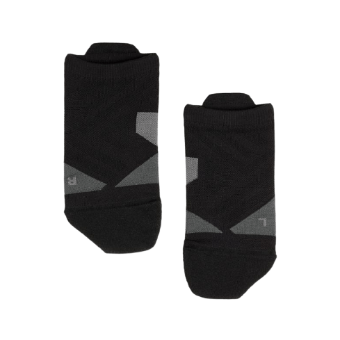 Black & Shadow / SM On Running Women's Low Socks in Black & Shadow On Running