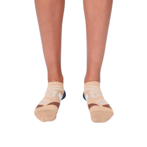 Load image into Gallery viewer, On Running Women&#39;s Low Socks in Rosebrown &amp; Grey On Running
