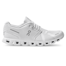 On Women's Cloud 5 in White On Running