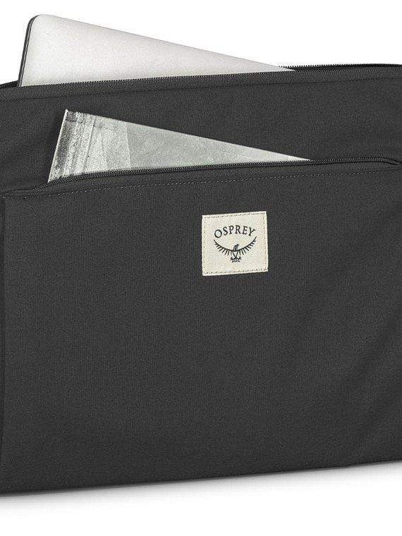Load image into Gallery viewer, Stonewash Black Osprey Arcane 13&quot; Laptop Sleeve OSPREY
