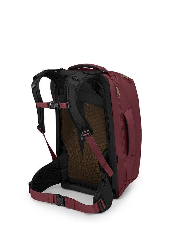 Load image into Gallery viewer, Zircon Red Osprey Fairview 40 Travel Pack OSPREY

