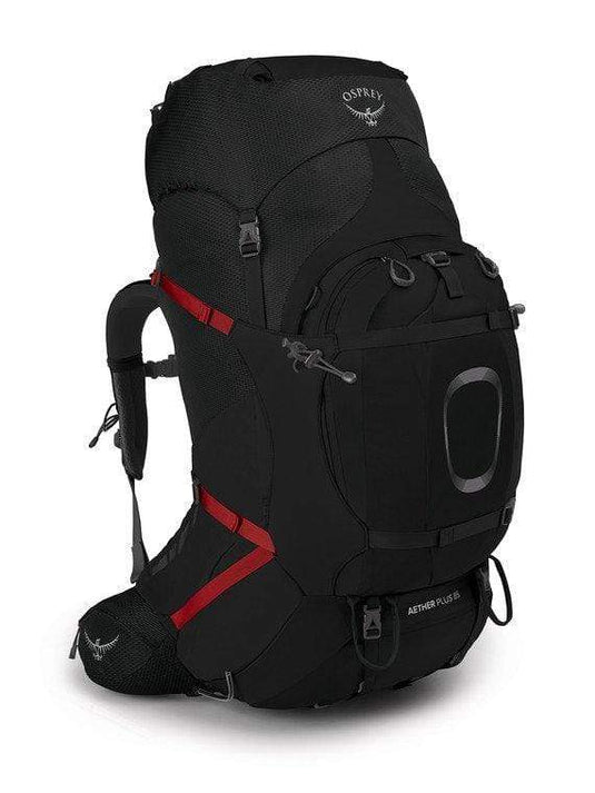 Black / LRG/XL Osprey Men's Aether Plus 85 Backpack OSPREY