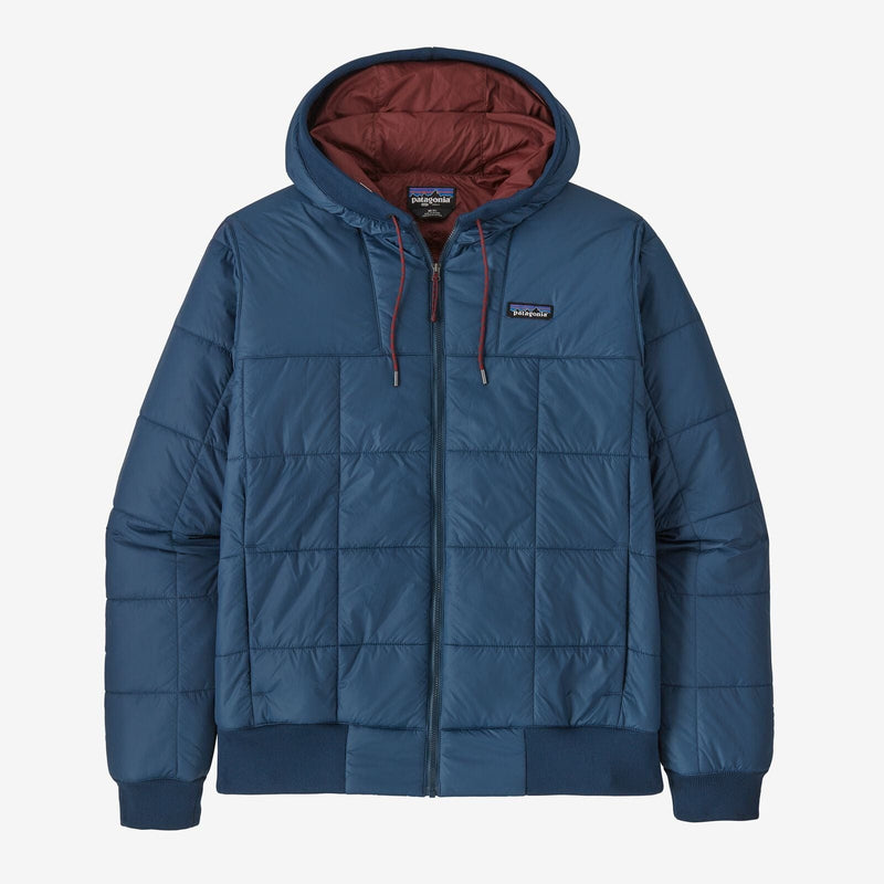 Load image into Gallery viewer, Tidepool Blue / SM Patagonia Box Quilted Hoody - Men&#39;s PATAGONIA INC
