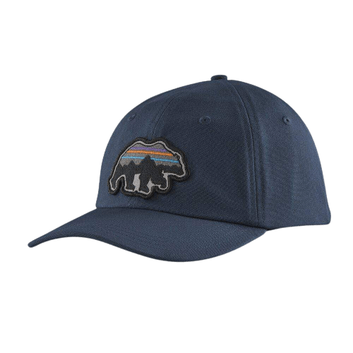 New Navy with Bear / One Size Patagonia Men's Back for Good Trad Cap PATAGONIA INC
