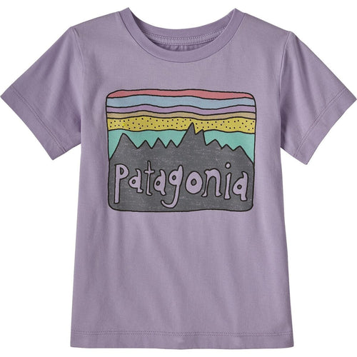Lune Purple / 2 Patagonia Regen Fitz Roy Tee - Kids' PATAGONIA INC