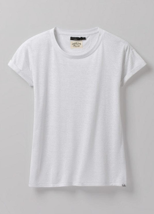 White / SM Prana Cozy Up T-Shirt - Women's Prana