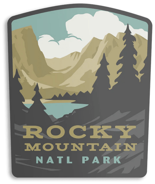 Rocky Mountain Np Sticker The Landmark Project