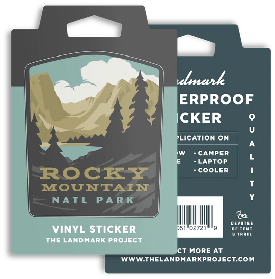 Load image into Gallery viewer, Rocky Mountain Np Sticker The Landmark Project

