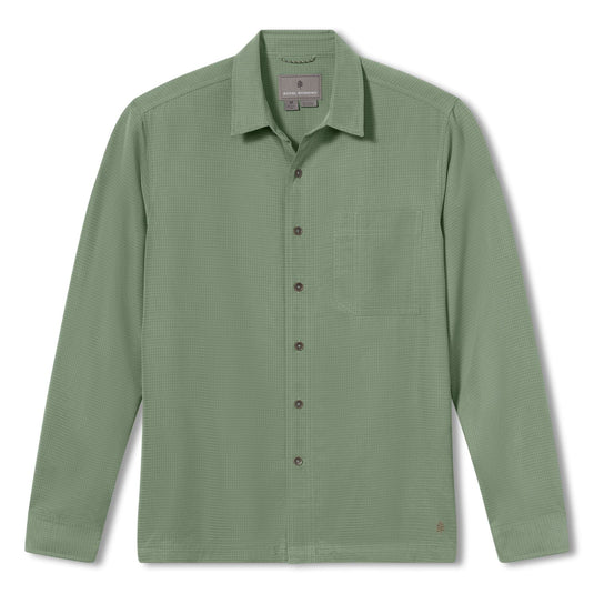 Jade Frost / MED Royal Robbins Desert Pucker Dry Long Sleeve - Men's ROYAL ROBBINS