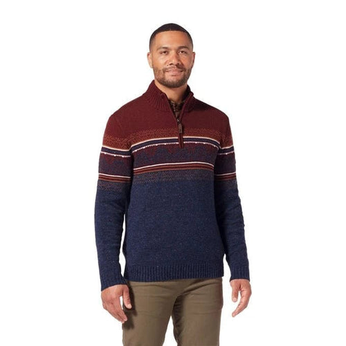 Royal Robbins Men's Sequoia 1/4 Zip Sweater- Men's ROYAL ROBBINS