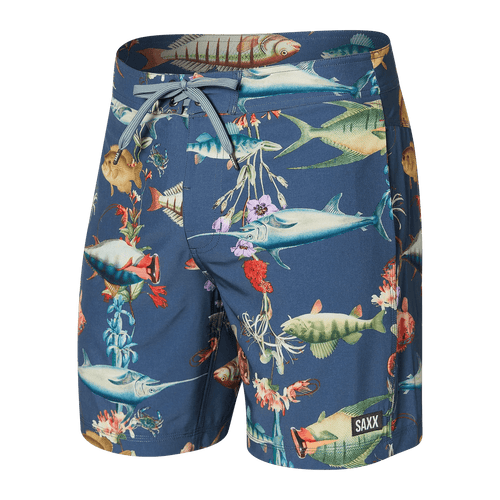 Deep Dive Twilight / 30 Saxx Betawave 2N1 Boardie- Deep Dive Twilight - Men's SAXX