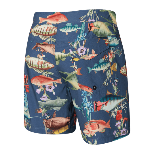 Saxx Betawave 2N1 Boardie- Deep Dive Twilight - Men's SAXX