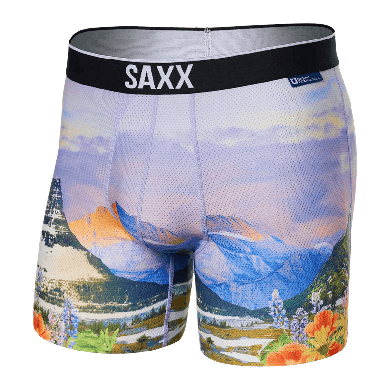 Load image into Gallery viewer, NPF Glacier / SM Saxx Volt Boxer Brief - Men&#39;s SAXX
