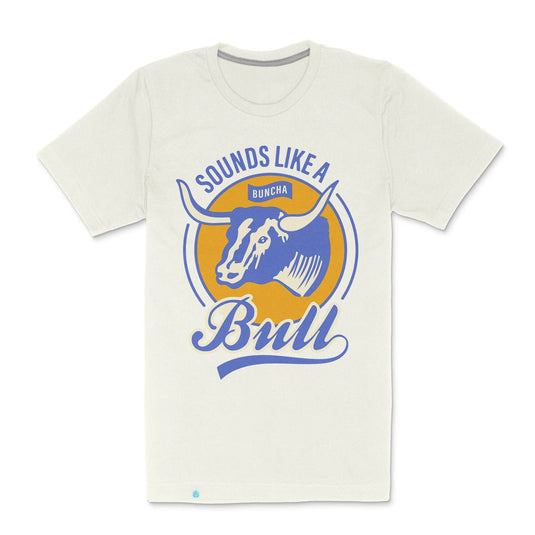 Vintage White / MED Sendero Bunchabull T-shirt - Men's SENDERO