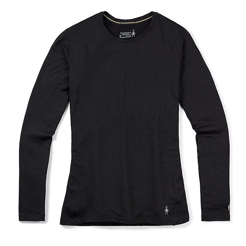 Load image into Gallery viewer, Black / XS Smartwool Classic All-Season Merino Lace Base Layer Long Sleeve - Women&#39;s SMARTWOOL CORP
