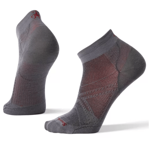 Load image into Gallery viewer, Graphite / MED Smartwool Men&#39;s Performance Run Zero Cushion Low Cut Socks SMARTWOOL CORP
