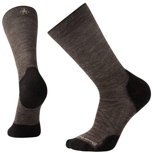 Taupe / MED Smartwool Men's PhD® Outdoor Light Hiking Crew Socks SMARTWOOL CORP