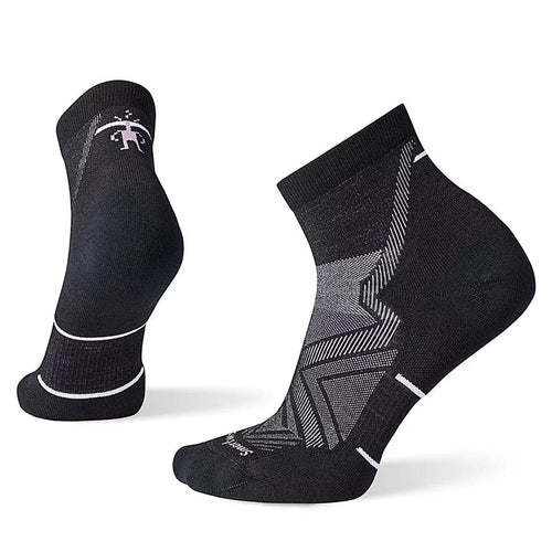 Black / MED Smartwool Run Targeted Cushion Ankle Socks - Women's SMARTWOOL CORP
