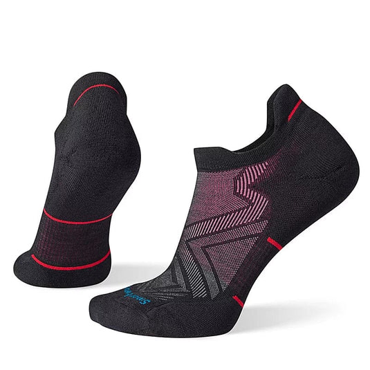 Black / SM Smartwool Run Targeted Cushion Low Ankle Socks - Women's SMARTWOOL CORP