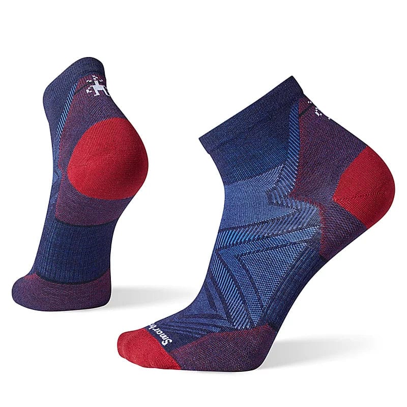 Load image into Gallery viewer, Deep Navy / LRG Smartwool Run Zero Cushion Ankle Socks - Men&#39;s SMARTWOOL CORP

