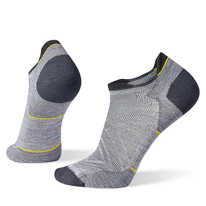 Load image into Gallery viewer, Light Gray / LRG Smartwool Run Zero Cushion Low Ankle Socks - Men&#39;s SMARTWOOL CORP
