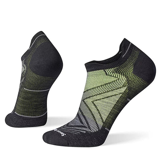 Black / MED Smartwool Run Zero Cushion Low Ankle Socks - Men's SMARTWOOL CORP