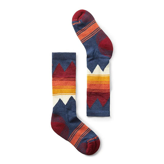 Alpine Blue / SM Smartwool Ski Light Cushion Over the Calf - Kids' SMARTWOOL CORP