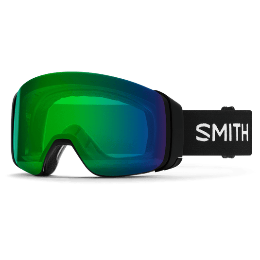 Black with Chromapop Everyday Green Mirror Lens / Medium fit Smith Optics 4D Mag Goggles - Men's SMITH SPORT OPTICS