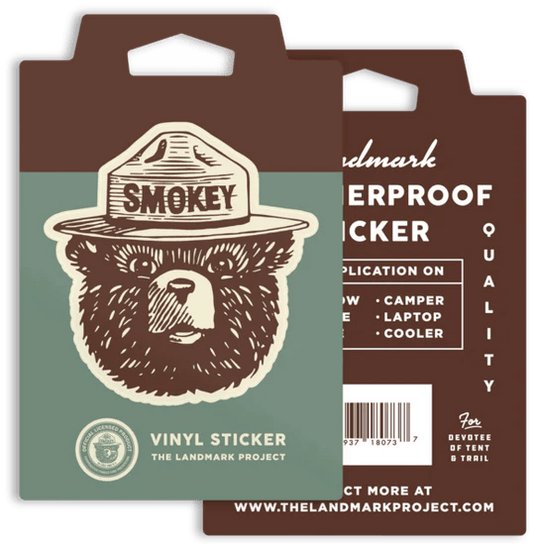 Smokey Logo Sticker The Landmark Project