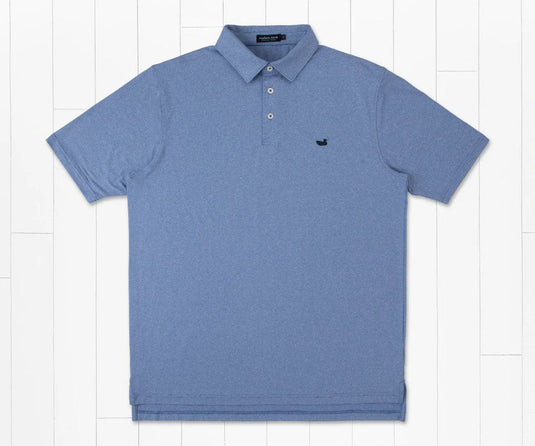 Royal / MED Southern Marsh Biscayne Heather Polo - Men's Southern Marsh