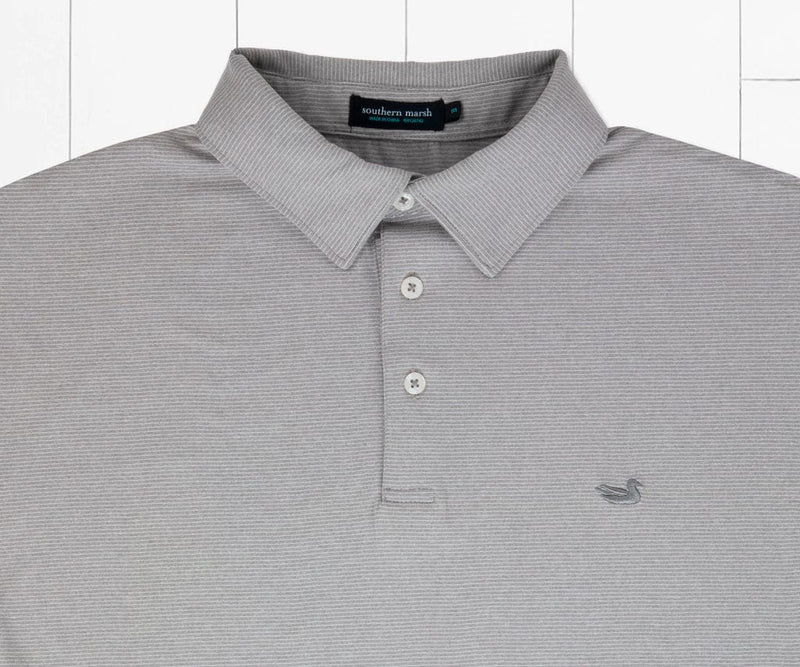 Load image into Gallery viewer, Southern Marsh Biscayne Heather Polo - Men&#39;s Southern Marsh
